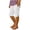 m3-0320-White, variant on Girls Neon Shorts Green Summer Bermuda Shorts for Girls Trendy, Girls Knee Length Lounge Shorts Casual High Waist Workout Athletic Long Shorts Drawstring Plus Size Shorts S-5XL