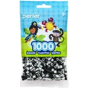 Perler PSBB05-15165 Perler Striped Beads 1000/Pkg-Newsprint