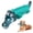 blue, variant on Indestructible Dog Chew Toy for Aggressive Large Dogs, Alligator Shape, Nylon & Rubber, Dental Care
