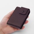 thumbnail image 4 of Card Storage Bag Buckle Multifunction Certificate Storage Bag for Man Male Men, 4 of 6