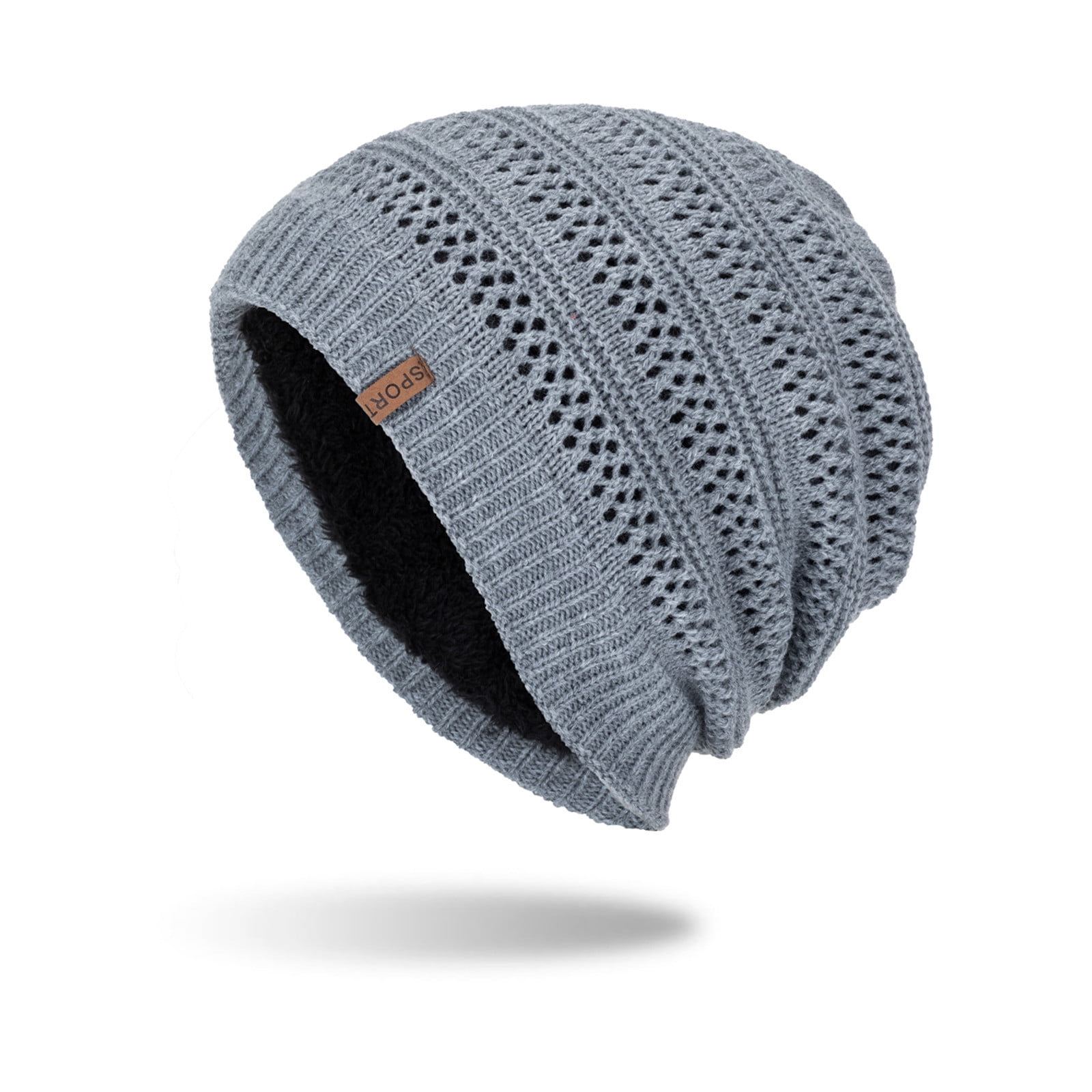 New Unisex Knit Cap Hedging Head Hat Beanie Cap Warm Outdoor Hat Winter Casual Best Gift