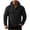 a01Black, variant on Men's Hooded Softshell Jacket Lightweight Water Resistant Windproof Breathable Outdoor Hiking Coat with Multi Zipper Pockets Pink M