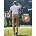 thumbnail image 2 of Golf Pants Men Stretch Dress Lightweight Business Casual Waterproof Hiking Quick Drying Work Pants, 2 of 5