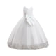 thumbnail image 1 of Odeerbi 7-14 Años Chicas Vestido de Baile Sin Mangas Con Cintura Arco Lentejuelas Tul Piso Longitud Vestido de Princesa Para La Fiesta Formal de La Boda, 1 of 6