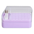 thumbnail image 1 of Portabrocas Para Uñas, Caja Expositora De Brocas De 30 Agujeros Con Cepillo De Limpieza, Caja Contenedora A Prueba De Polvo Para Cabezal De Pulido De Uñas, 1 of 7