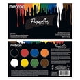 thumbnail image 3 of Mehron Makeup Paradise AQ Face & Body Paint 8 Color Palette (Básico) - Paleta de maquillaje facial y corporal, efectos especiales, pintura facial para arte, teatro, Halloween, regalos navideños, fiest, 3 of 3