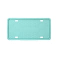 thumbnail image 1 of Silicone License Plate Holder Honeycomb Anti-Slip Texture License Holder No Noise Waterproof Rust-Proof Anti-Collision License Plate Rack, 1 of 8