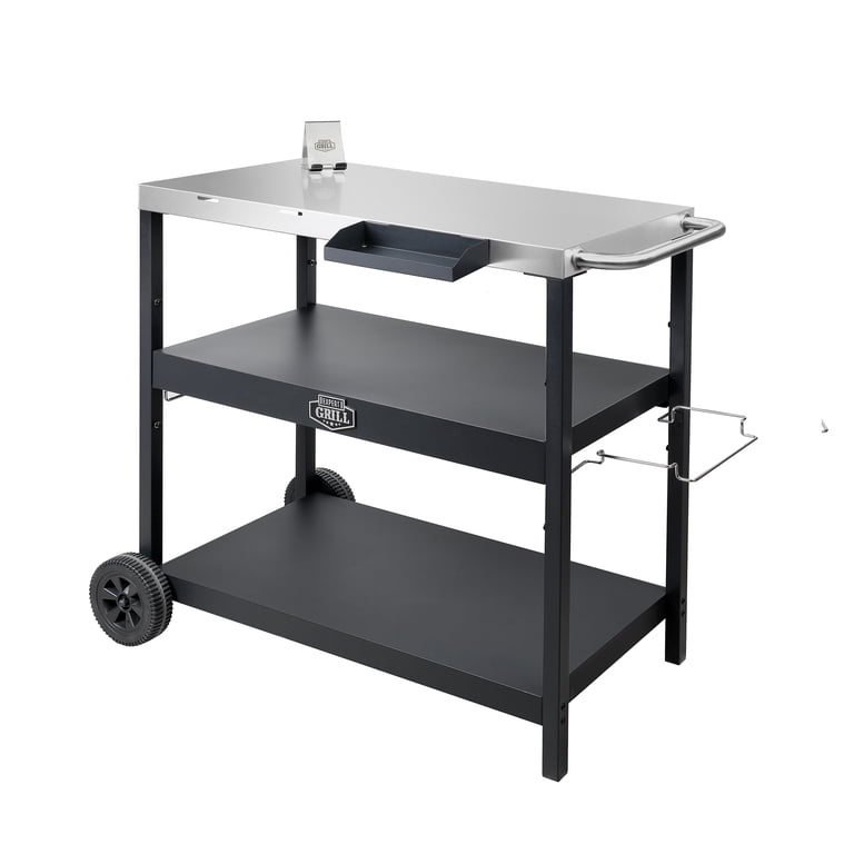 Expert Grill Outdoor Food Prep Cart with Wheels photo 6