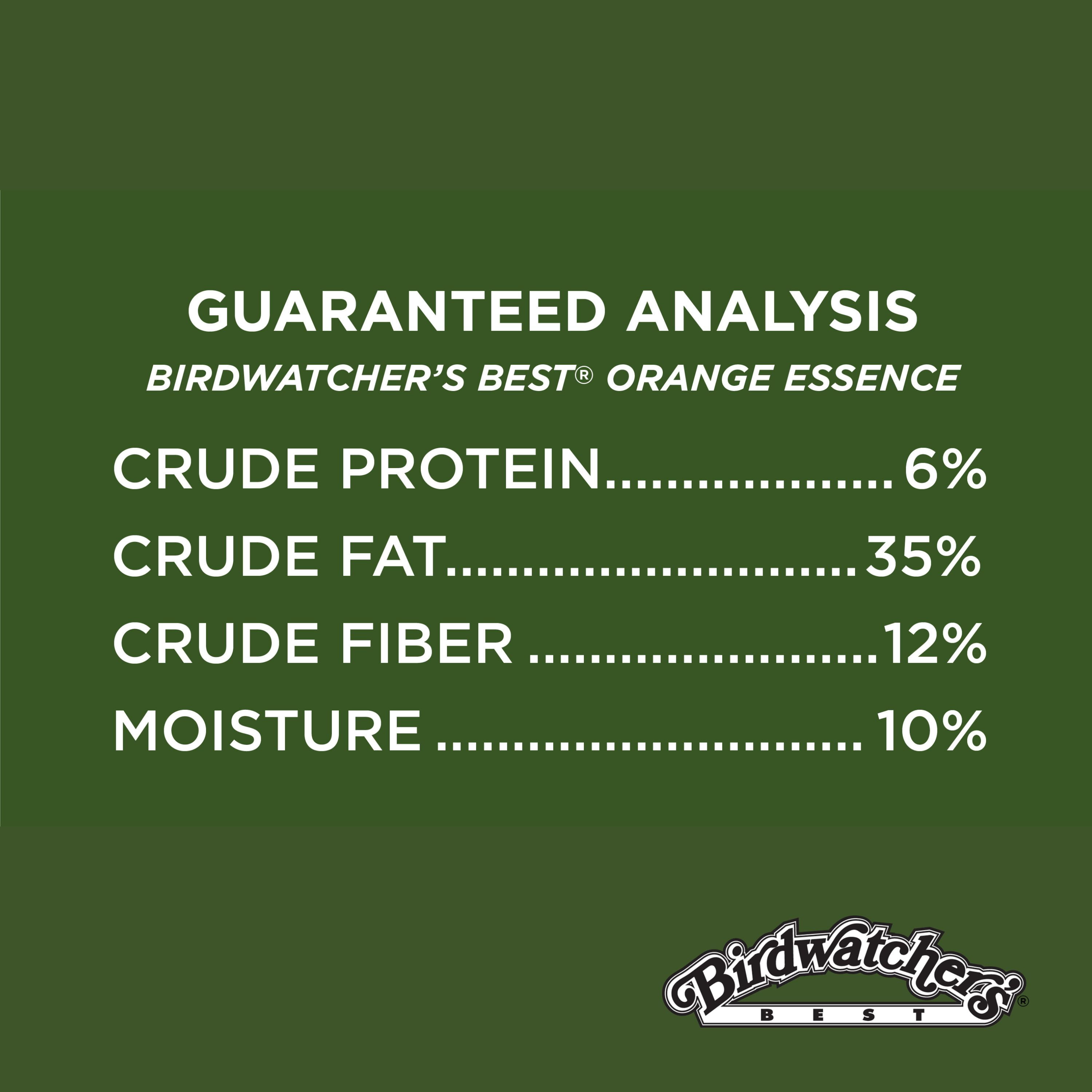 Birdwatcher's Best Suet,  Orange Essence, 11 oz. - 8 Count