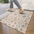 thumbnail image 4 of Beige Boho Ethnic Geometric Pattern Door Rugs,Washable Non Slip Door Mats Indoor,Decorative Door Mats,Entry Mat Indoor for Entrance,Bedroom,Kitchen,Bathroom,17"x30", 4 of 6