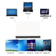 thumbnail image 3 of External CD DVD Burner, Lightweight Stable Reading and Writing Universal USB 2.0 Portable Optical Disc Driver  for PC White, 3 of 7