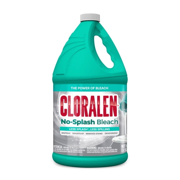 Cloralen No-Splash Liquid Bleach, All Purpose Cleaner, 121 fl oz