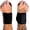 Black/Pink, variant on Weightlifting Wrist Wraps - 12" & 18" Adjustable Support with Thumb Loop - Medium Stiffness for Powerlifting, Olympic Lifting, Functional Fitness, Bodybuilding