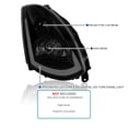 thumbnail image 3 of Spec-D Tuning Black Smoke Projector Headlights w/ Sequential LED Strip Compatible with 2003-2007 Infiniti G35 Coupe, Left + Right Pair Headlamps Assembly, 3 of 5