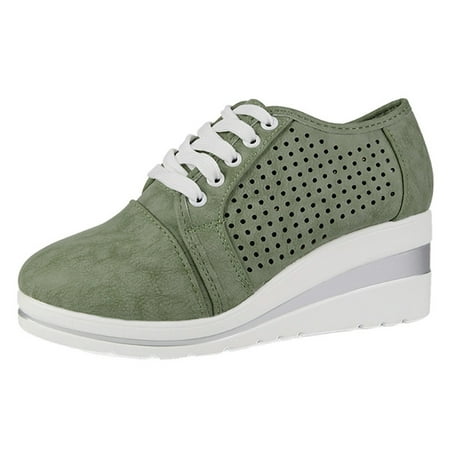 

ZIZOCWA Beach Shoes Women Casual Summer Shoes For Women Women Roman Large Size Hollow Out Wedges Height Increasing Casual Shoes Mens Shoes Casuals