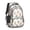 Highland Cow and-1, variant on Highland Cow and Flower Print Cute School Backpack Bag with Padded Back and Adjustable Shoulder Straps 16.9 X 12.6 X 5.9 Inches