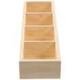 thumbnail image 3 of Milisten Wooden Tea Bag Box Compartments Coffee Bag Holder Countertop Divided Storage Container, 3 of 6