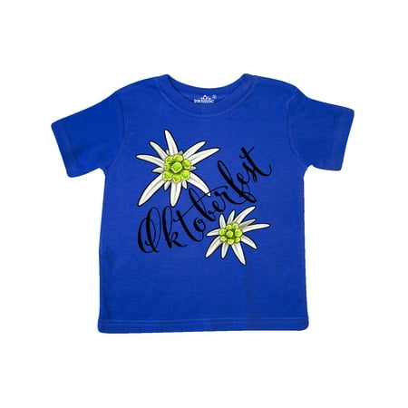 

Inktastic Oktoberfest- edelweiss flowers Gift Toddler Boy or Toddler Girl T-Shirt