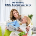 thumbnail image 7 of MOONORAH Knee Pillow for Side Sleepers - Memory Foam Support - Blue-Gray, 7 of 7