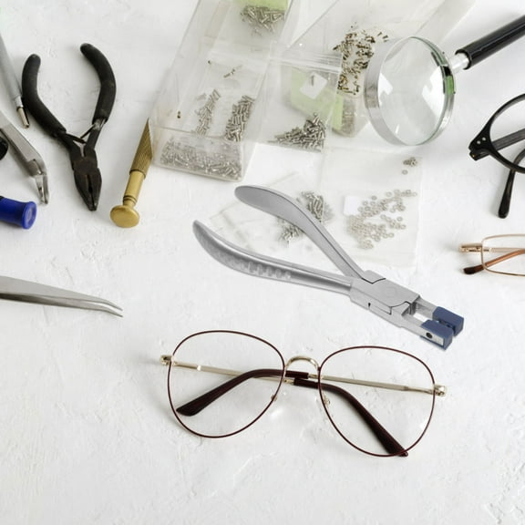 TINKSKY Sunglasses Screws Repair Kit Eyeglass Repair Tool Stainless Steel On the Go Repairs 1Pcs