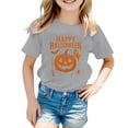thumbnail image 4 of Byoo Halloween Pumpkin T-Shirt for Boys Short Sleeve Round Neck T Shirt Cotton Tee Top, 4 of 4