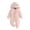 04-Pink, variant on Annhoo Infant Girls Boys Hooded Jumpsuits Winter Fleece Zip Up Long Sleeve Rompers with Cute Ears Newborn Homewear