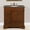 Antique Brass Finish, variant on Silkroad Exclusive Transitional Baltic Brown Granite Bathroom Vanity- Single Sink - 28 in. Wide