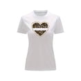 thumbnail image 2 of Playera Blusa Con Impresion De Corazon Love Animal Print Color Blanco Talla Chica Marca Emil SaEs, 2 of 4
