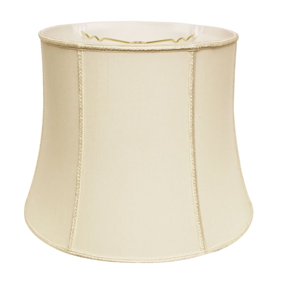 Slant Corset Drum Softback Lampshade with Washer Fitter, Egg