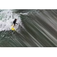 thumbnail image 2 of Peterson, Lee 32x23 White Modern Wood Framed Museum Art Print Titled - Oceanside Surf II, 2 of 4