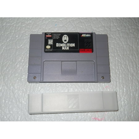 Demolition Man - SNES - Super Nintendo Ent. System NTSC/PAL Cartridge