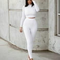 thumbnail image 4 of AXXD Workout Sets For Women Long Sleeve Casual Loose Womens Pjs Sets Chiffon Christmas For Winter Round-Neck Girls Ladies Sets For Reduced Price, 4 of 7
