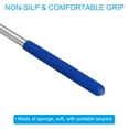 thumbnail image 3 of Unique Bargains 3.3ft Telescopic Handheld Flagpoles Tour Guide Flag Pole with Clips for Teaching Blue, 2 Pack, 3 of 7