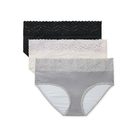 

Warners® Blissful Benefits Ultra Soft Microfiber Hipster 3-Pack RU3183W