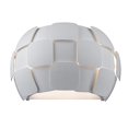 thumbnail image 1 of 50907LEDD-WH-WH Layers Led Wall Sconce - White Shade, White, 1 of 1