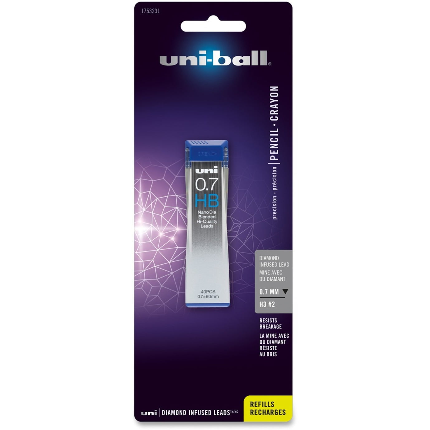 Uni-Ball Diamond Infused Lead