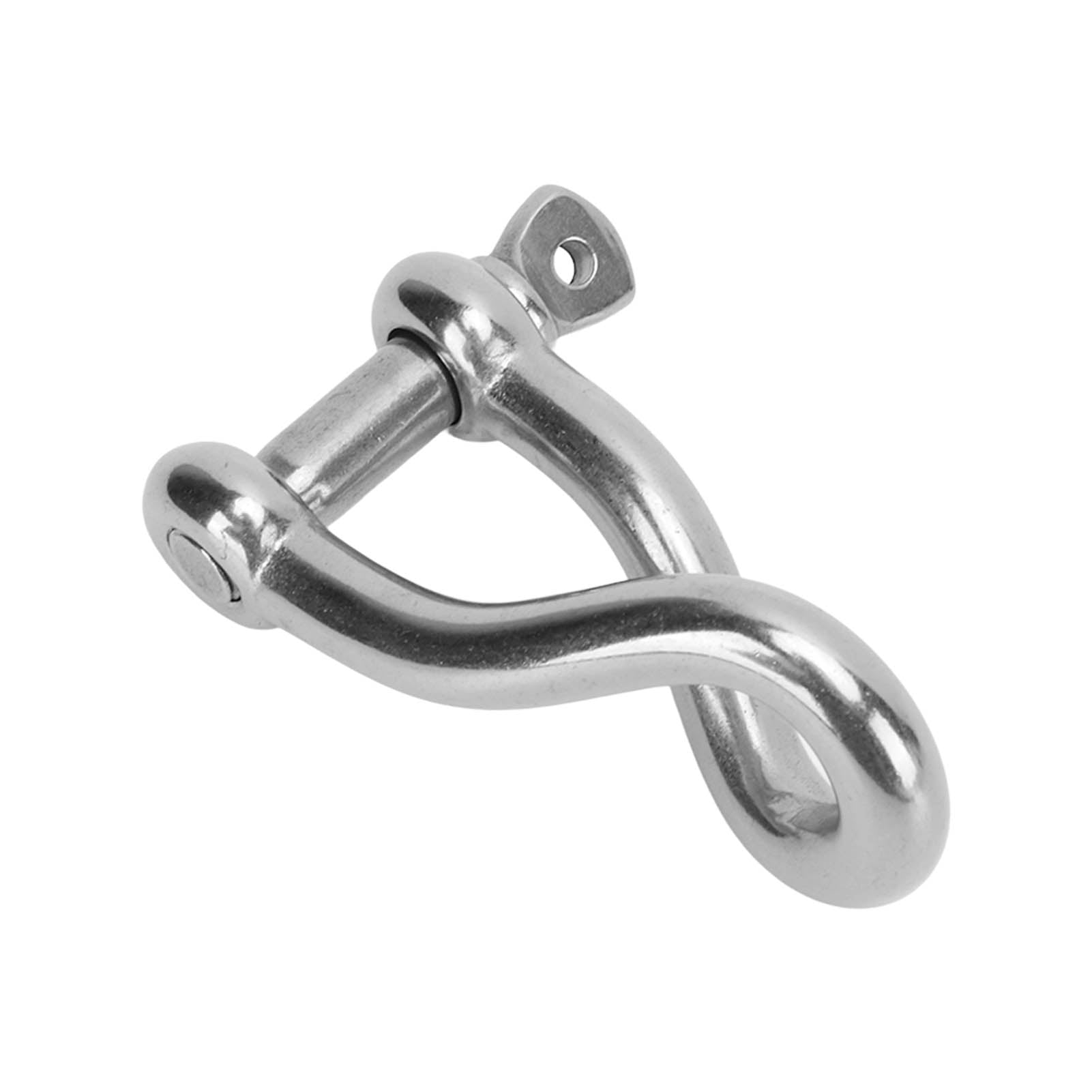 Domqga Twisted Anchor Shackle,Boat Shackle,12mm Stainless Steel Shackle