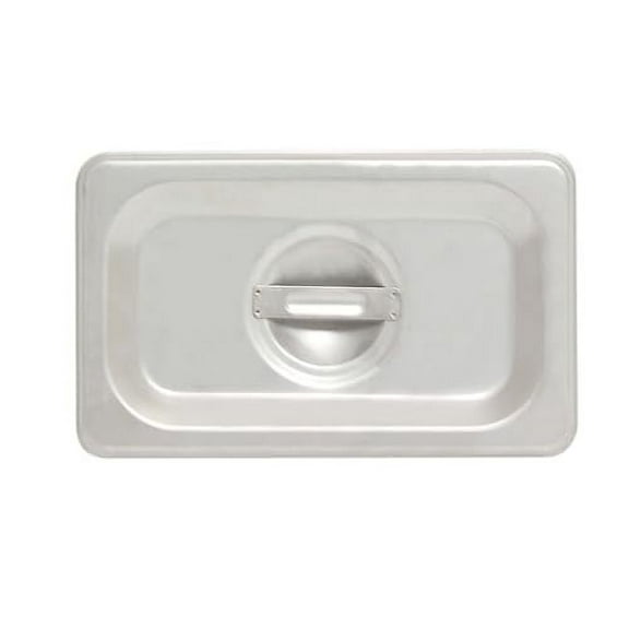 Soro Essentials- Ninth Size Stainless Steel Solid Steam Table Pan Cover- Fits Ninth Size Steam Pan Commercial Catering Food Lid for Commercial Kitchen Supplies