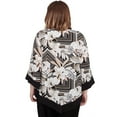 thumbnail image 2 of Alfred Dunner Womens Plus-Size Floral Geometric Crewneck Top With Necklace, 2 of 4