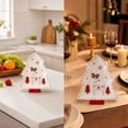 thumbnail image 4 of Christmas Tree Ceramic Tray Chip & Dip , Santa Pattern Christmas Kitchen Decor for Holiday Treats, Candy, Festive Tableware for Christmas Parties(B), 4 of 7
