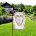 thumbnail image 5 of Wedding 12x18 Inch Waterproof Single Garden Flag - All Weather Outdoor Yard Decor, Lightweight Polyester for Porch Fence Mailbox 12*18IN, 5 of 7