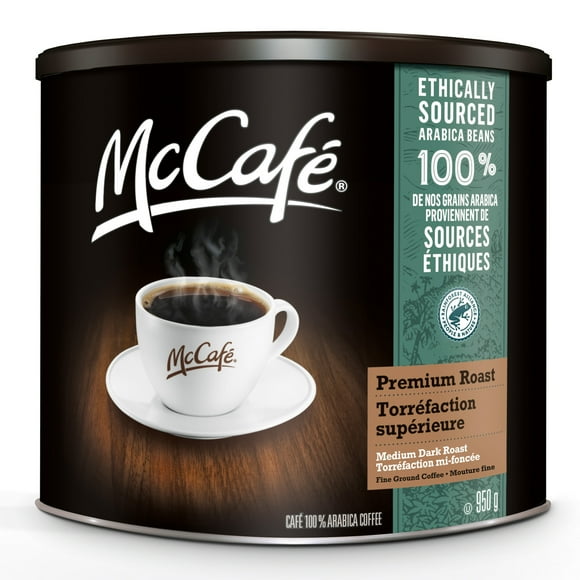 Café moulu de qualité supérieure McCafé, torréfaction mi-foncée