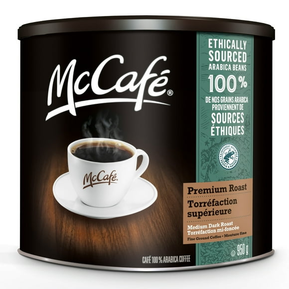 Café moulu de qualité supérieure McCafé, torréfaction mi-foncée 950g