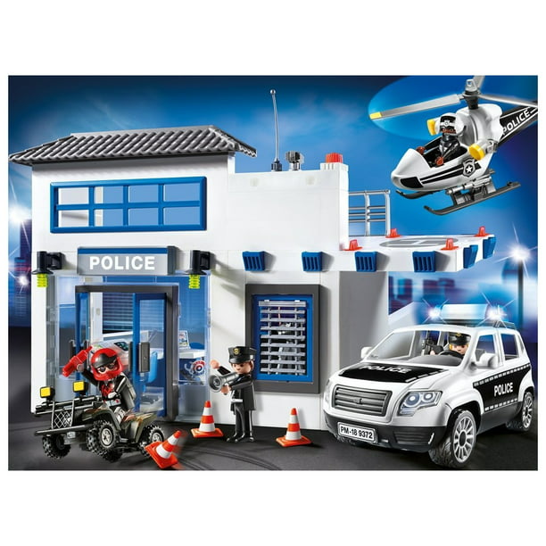 Kvadrant renæssance dagsorden Police Station - Imaginative Play Set by Playmobil (9372) - Walmart.com