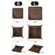 thumbnail image 3 of Bandeja de almacenamiento portátil para acampar, placa cuadrada plegable multifunción para exteriores (S) Likrtyny  Para estrenar, 3 of 8