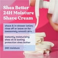 thumbnail image 4 of eos Shea Better Shaving Cream for Women - Vanilla Bliss | Shave Cream, Skin Care and Lotion with Shea Butter and Aloe | 24 Hour Hydration | 7 fl oz, (601) (Pack of 2), 4 of 5