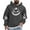 Dark Gray G, variant on Enjoytime Halloween Hoodies for Men Cute Printed Long Sleeve Pullover Sweatshirt with Drawstring Fashion Casual Oversized Hoodie Black M