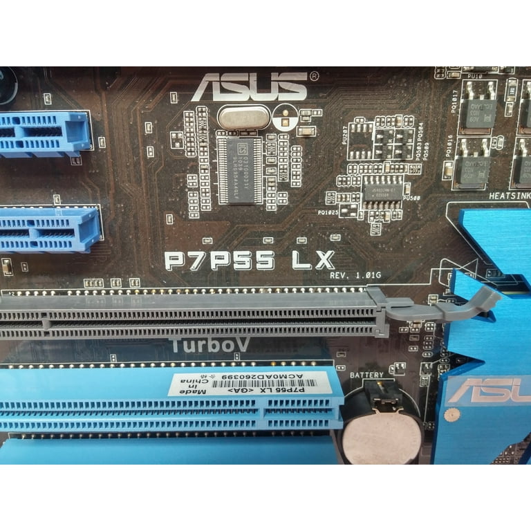 Asus p7p55 lx best sale