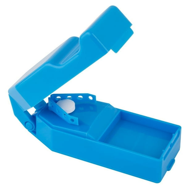 Deluxe Pill Cutter with 3 storage compartments