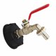 thumbnail image 5 of Adaptador de bañera IBC 1/2 '' Válvula de salida de grifo Accesorios de manguera de jardín Grifo Tomshoo Adaptador de bañera, 5 of 6